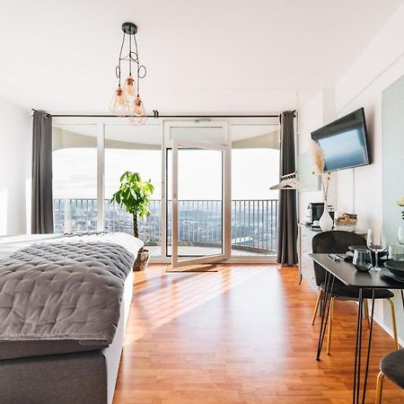 Great City View I 26 Floor I Netflix And Boxspringbed Augsburg Exterior foto